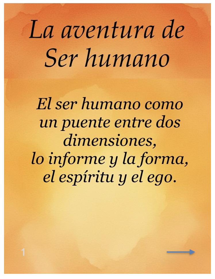 la aventura de ser humano
