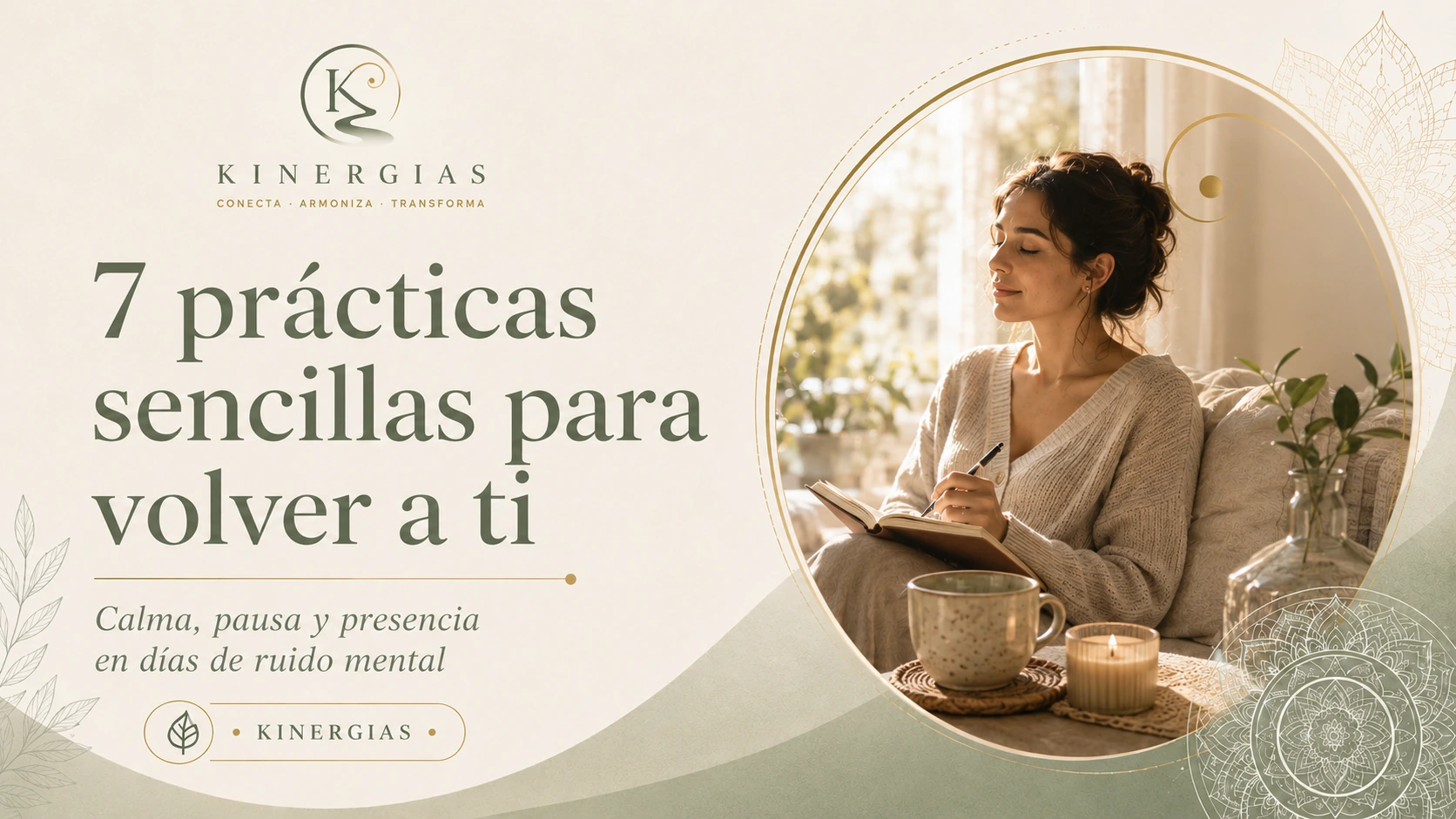 7 prácticas sencillas para volver a ti en días de mucho ruido mental