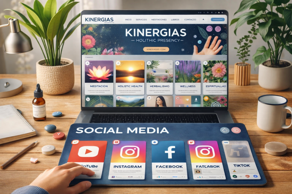redes sociales de kinergias.com